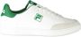 Fila Heren Witte Sportschoenen Groene Accenten White Heren - Thumbnail 5
