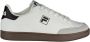 Fila COURTBAY Herensneakers Vrijetijdsschoenen Trainers FFM0365 Wit - Thumbnail 1