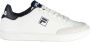 Fila Witte Polyester Sportsneaker Blauwe Details White Heren - Thumbnail 8