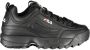 Fila Disruptor Low Wmn 1010302.12V Dames Sneaker Sportschoenen Schoenen Zwart - Thumbnail 2