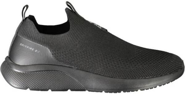 Fila Zwarte elastische sportschoenen met logo voor dames Black Dames