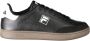Fila COURTBAY Herensneakers Vrijetijdsschoenen Trainers FFM0365 Zwart - Thumbnail 2