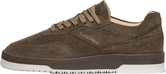 Filling Pieces Ace Suede Taupe Sneakers Brown Heren