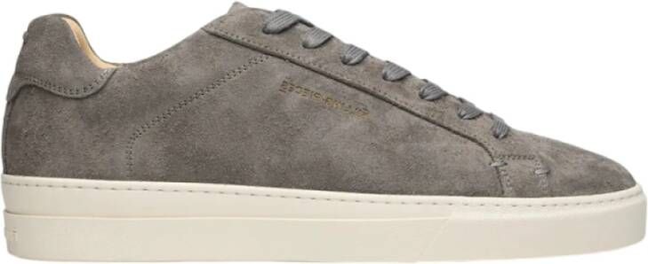 Filling Pieces Donkergrijze Fuzz Tiebreak Sneakers