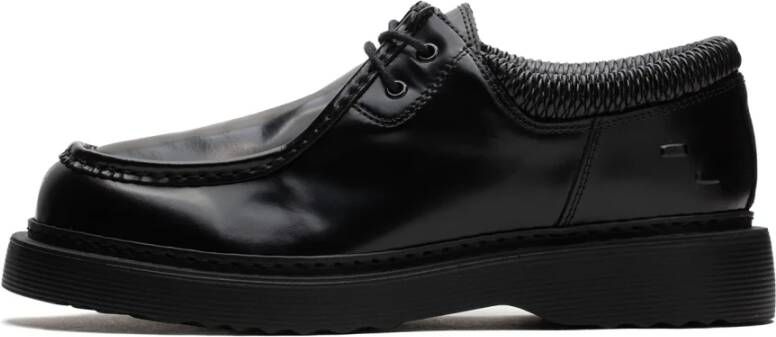 Filling Pieces Elegante Zwarte Derby Schoenen