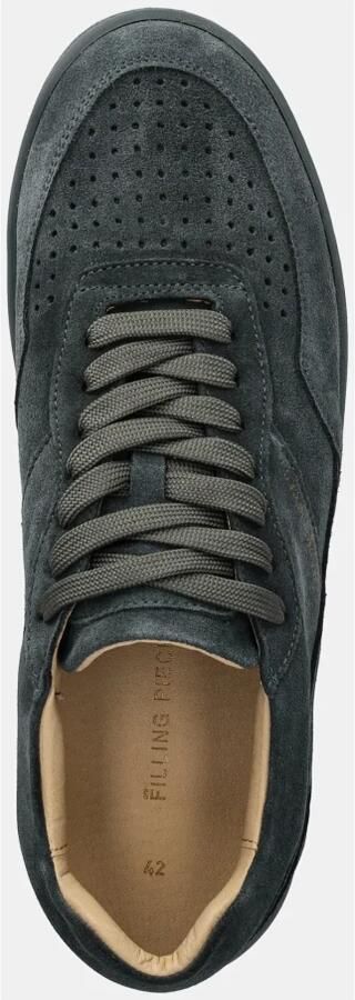Filling Pieces Donkergroene Suède Lage Top Sneakers Green Heren - Foto 5