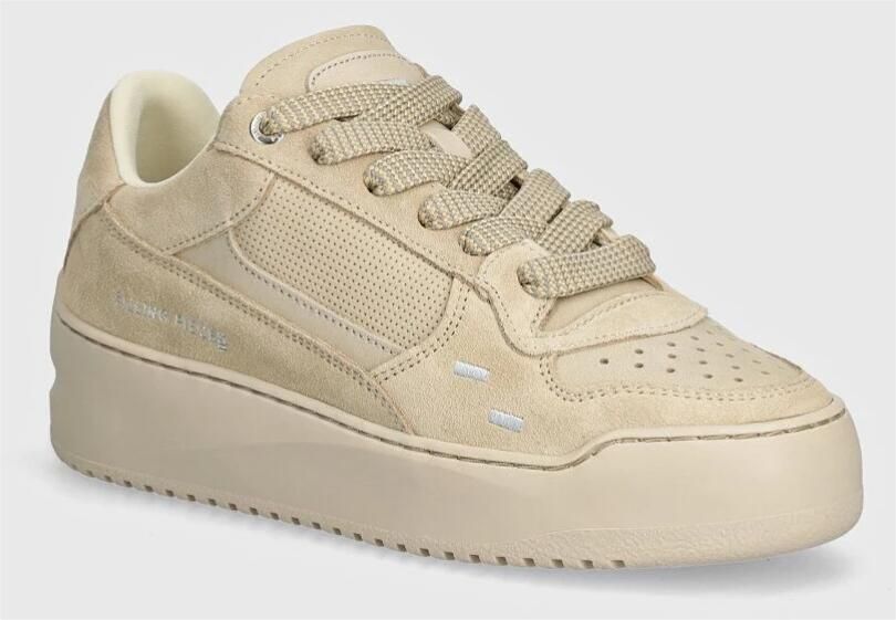 FILLING PIECES Sneakers Dames Avenue Suede Suède Beige - Foto 5