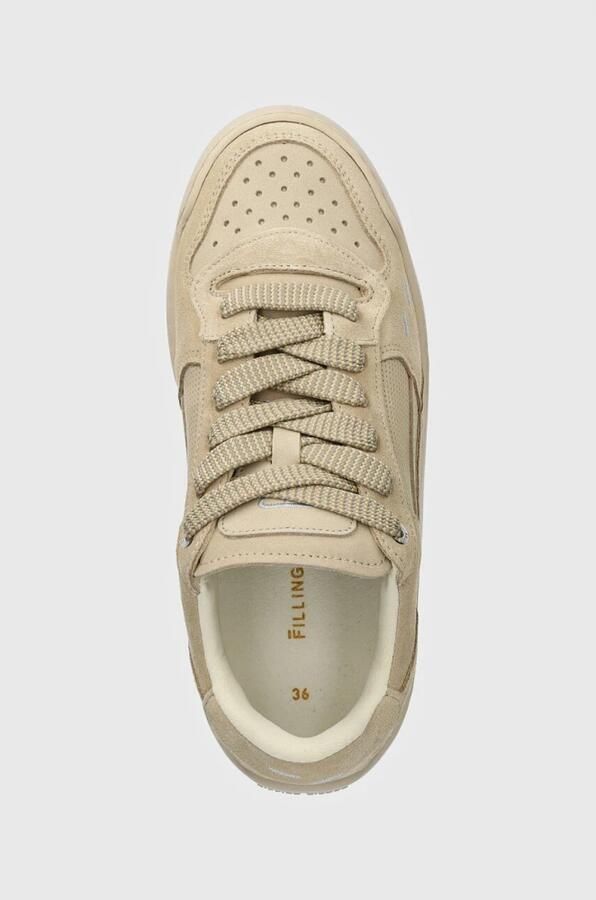 FILLING PIECES Sneakers Dames Avenue Suede Suède Beige - Foto 3