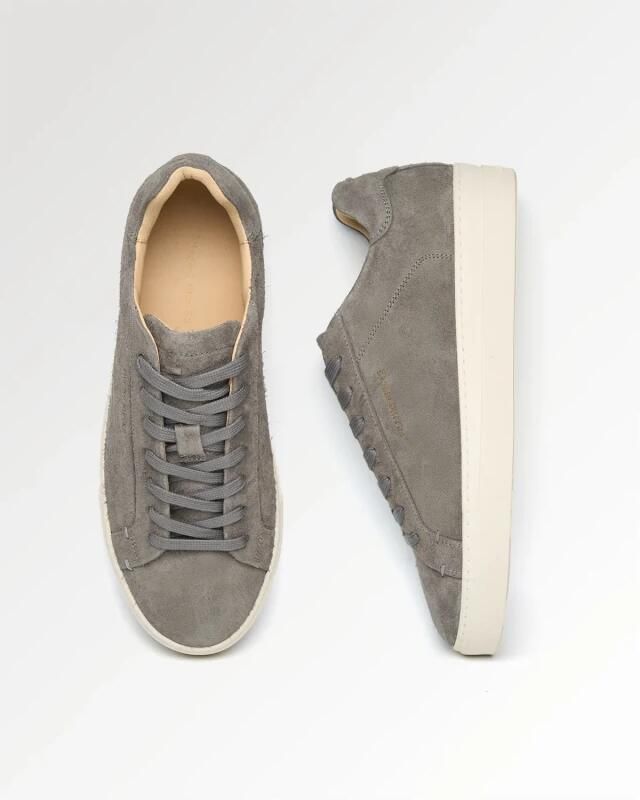Filling Pieces Donkergrijze Fuzz Tiebreak Sneakers - Foto 2