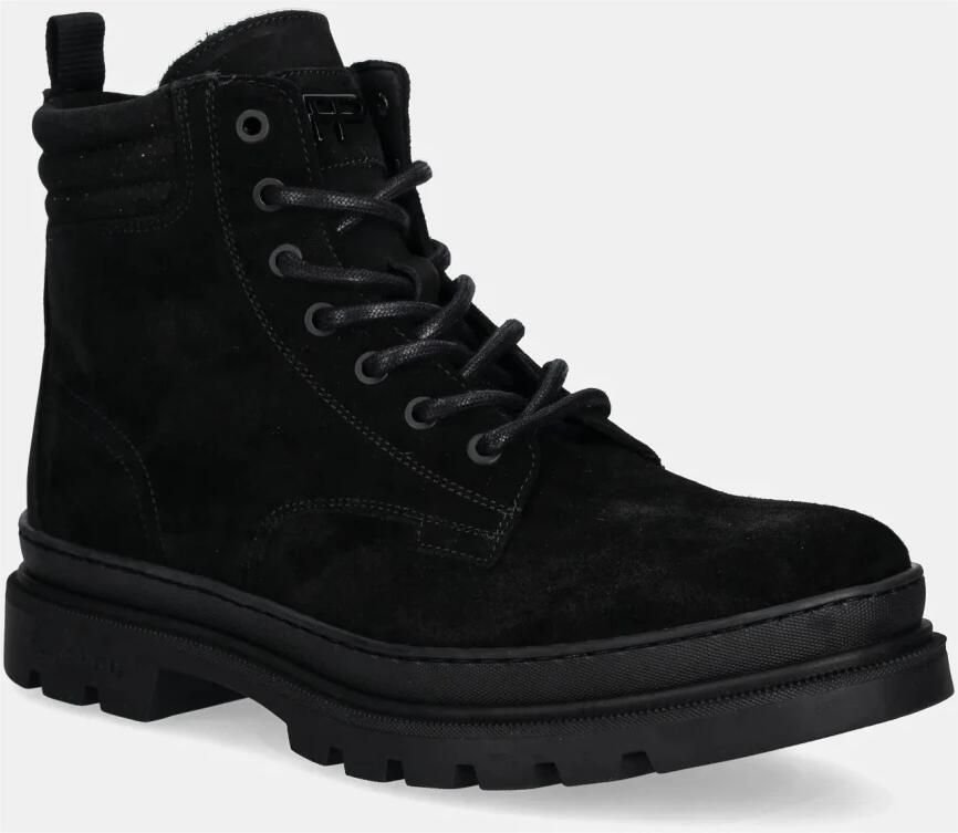 Filling Pieces Josh Suede Black Heren - Foto 3