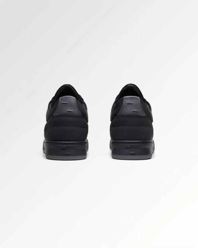 Filling Pieces Lage Top Tech Kruimels Zwart Sneakers