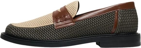 Filling Pieces Loafer Reed Beige Groen