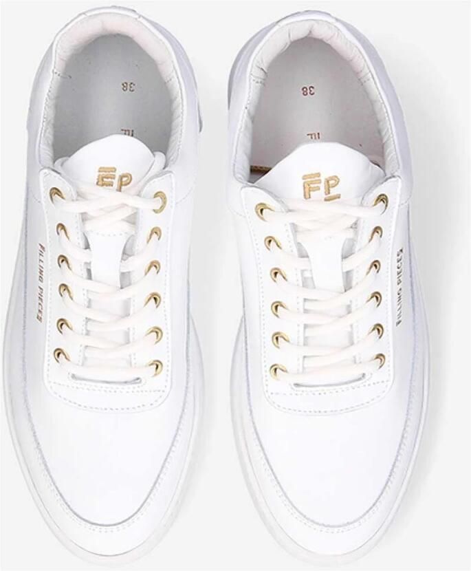Filling Pieces Eva Lane Nappa Witte Lage Top White Heren - Foto 3