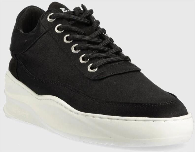 Filling Pieces Elegante Low Eva Sky Satin Zwart Black Dames