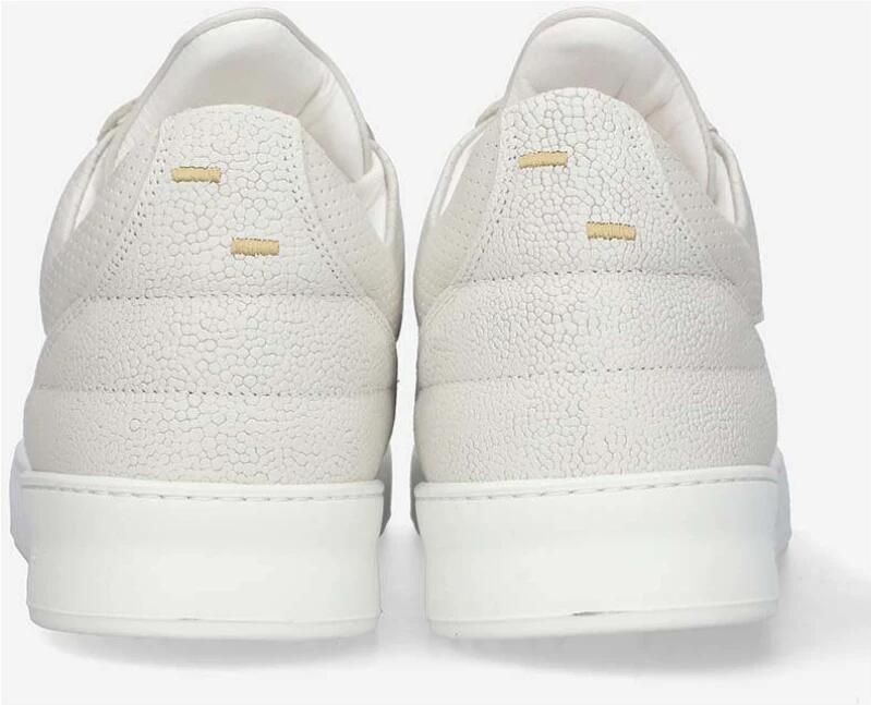 Filling Pieces Luxe Nappa Leren Low Top Sneaker White Heren - Foto 6