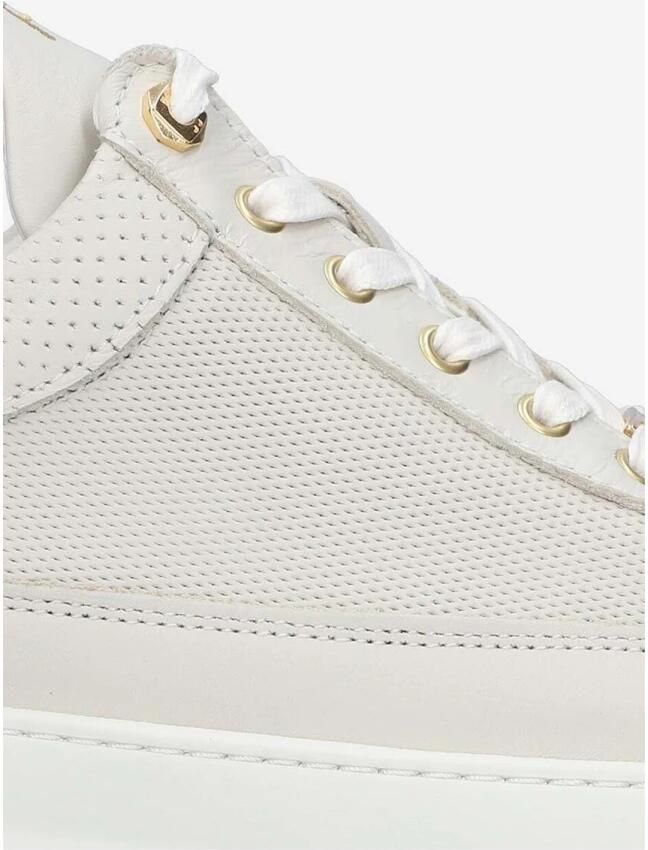 Filling Pieces Luxe Nappa Leren Low Top Sneaker White Heren - Foto 2