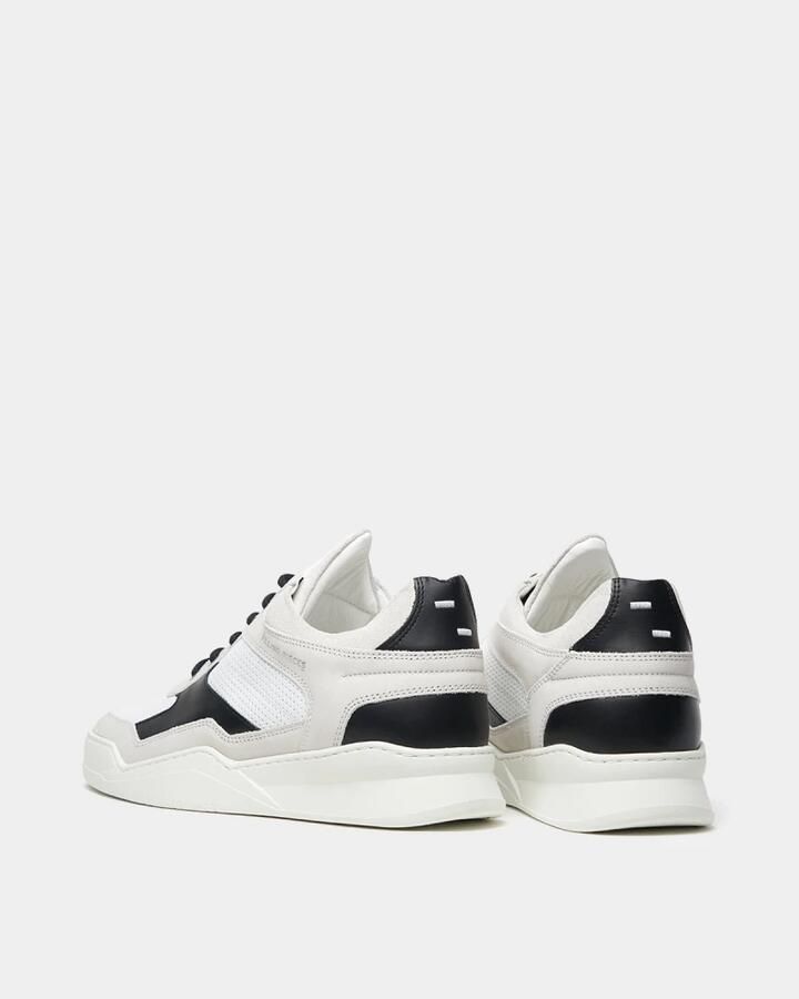 Filling Pieces Low Top Ghost Paneled White Black White Heren - Foto 3