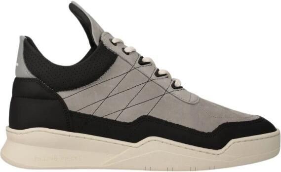 Filling Pieces Low Top Tweek Light Grey Grijs Heren
