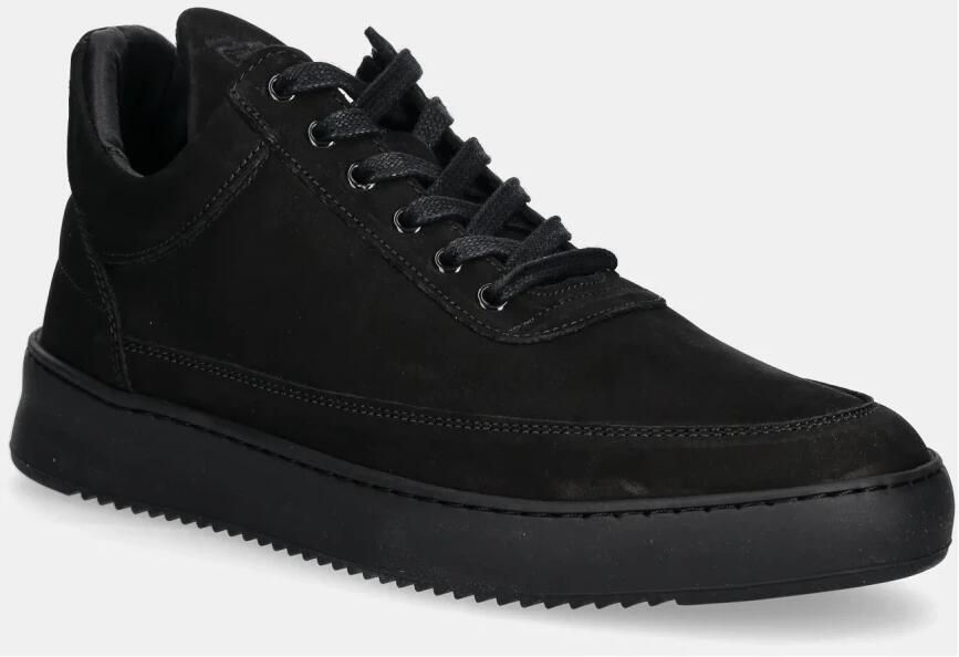 Filling Pieces Low Top Ripple Nubuck All Black Sneaker - Foto 2
