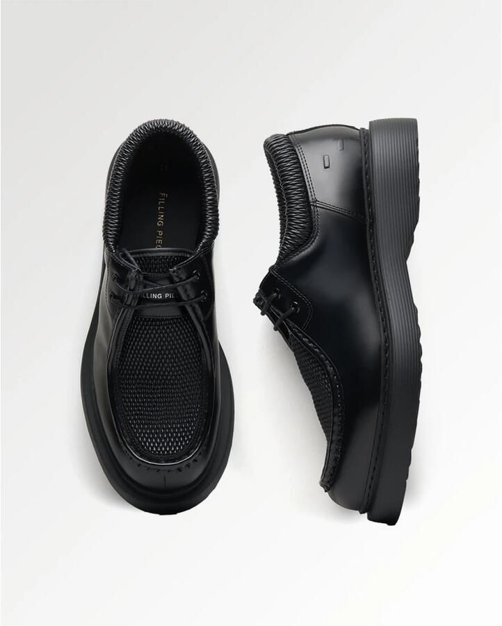 Filling Pieces Elegante Zwarte Derby Schoenen - Foto 2