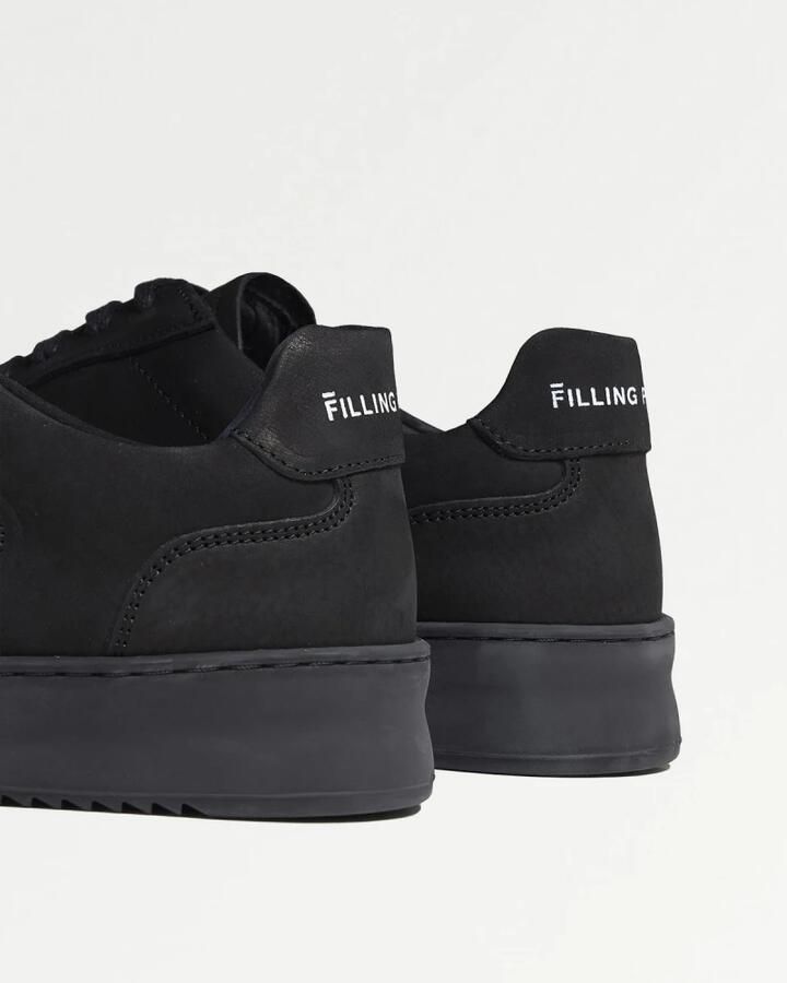 FILLING PIECES Lage Sneakers Heren Mondo Rip Tonal Maat: 46 Materiaal: Suède Kleur: Zwart - Foto 3
