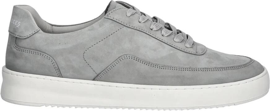 FILLING PIECES Lage Sneakers Heren Mondo 2.0 Ripple Nubuck Leer Grijs