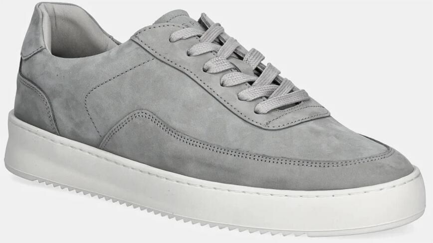 FILLING PIECES Lage Sneakers Heren Mondo 2.0 Ripple Nubuck Leer Grijs - Foto 4