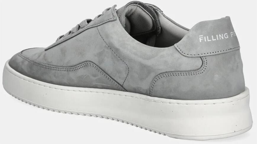 FILLING PIECES Lage Sneakers Heren Mondo 2.0 Ripple Nubuck Leer Grijs - Foto 3
