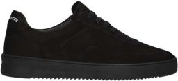FILLING PIECES Lage Sneakers Heren Mondo Rip Tonal Suède Zwart