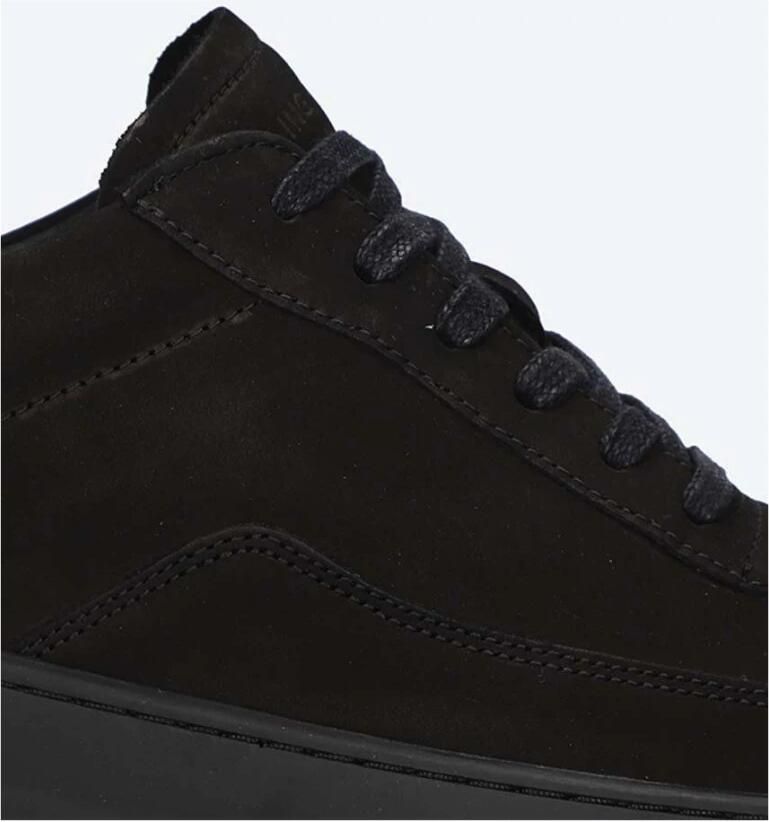 FILLING PIECES Lage Sneakers Heren Mondo Rip Tonal Suède Zwart - Foto 2