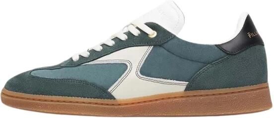 Filling Pieces Sprinter Dice Green Sneakers