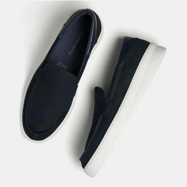 Filling Pieces Signature Loafer Navy Blue Heren