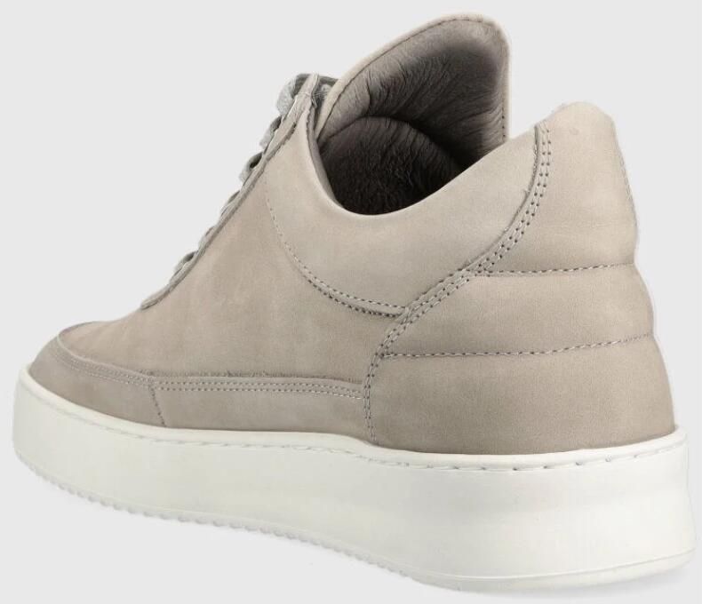 Filling Pieces Klassieke Low Top Nubuck Sneaker Grijs Heren - Foto 2