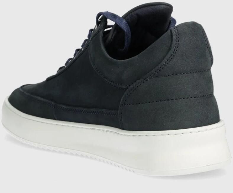 Filling Pieces Low Top Ripple Nubuck Deep Blue Heren Sneaker - Foto 4