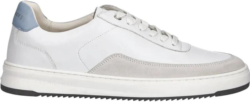 Filling Pieces Suede-panel Sneakers