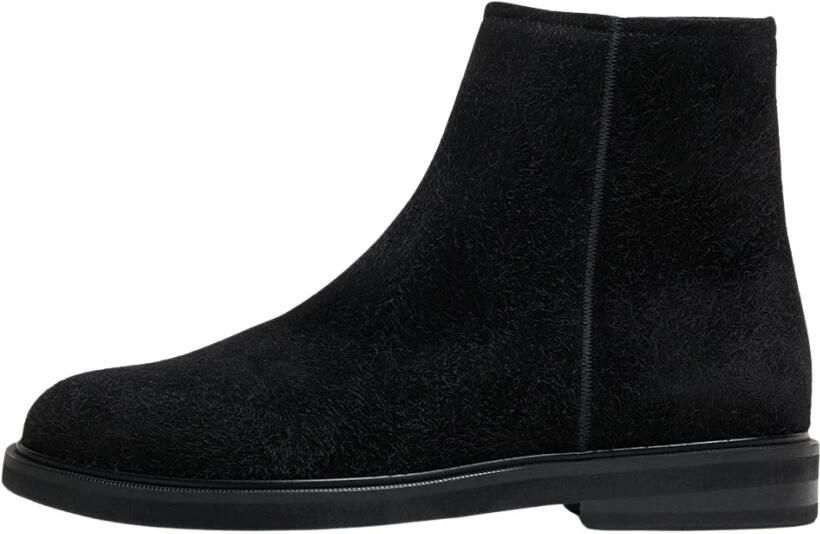 Filling Pieces Western Chelsea Suede Black Heren