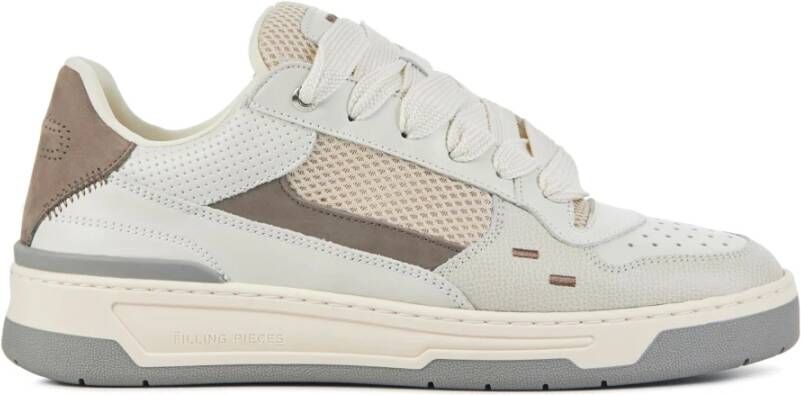 FILLING PIECES Lage Sneakers Heren Cruiser Maat: 45 Materiaal: Leer Kleur: Beige