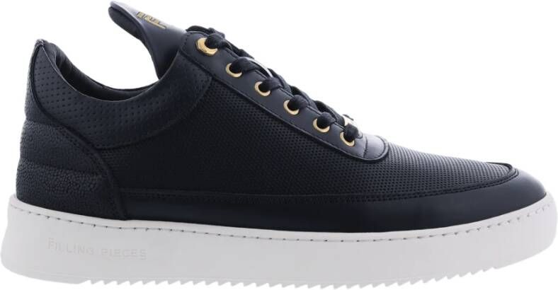 Filling Pieces Heren Low Top Aten Blauw Blue Heren