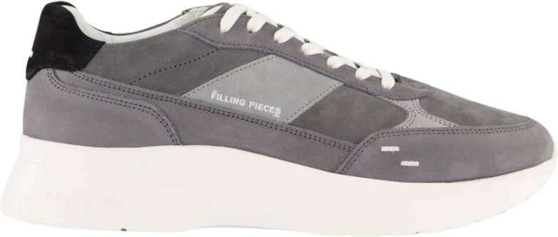 Filling Pieces Jet Runner Grijze Sneakers Gray Heren