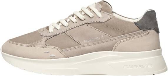 Filling Pieces Jet Runner Nubuck Taupe Beige Heren