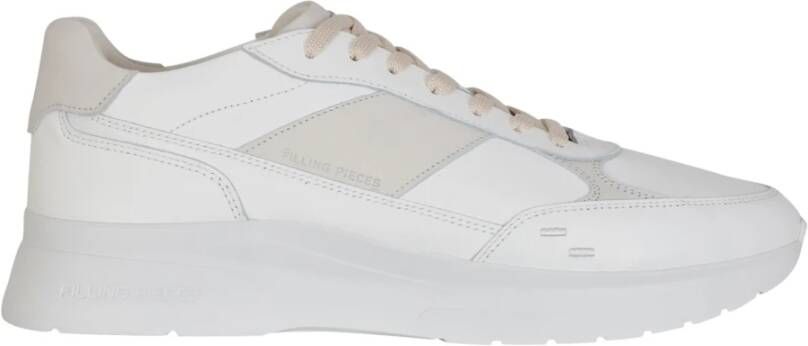 Filling Pieces Jet Runner Sneakers Wit Grijs White