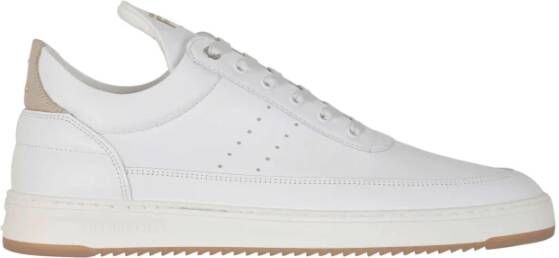 Filling Pieces Lage Top Bianco Sneakers White Heren