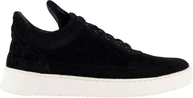Filling Pieces Lage Top Fuzz Sneakers