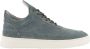 Filling Pieces Lage Top Suède Sneaker Grijs Gray Heren - Thumbnail 1