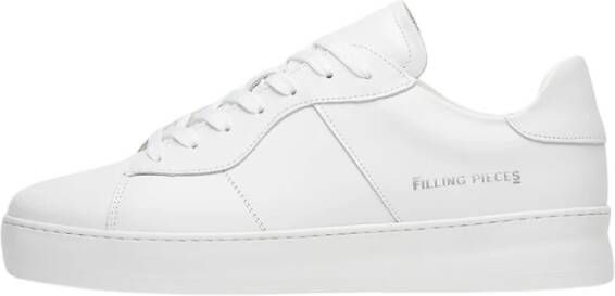 Filling Pieces Low Plain Court All White Heren Sneaker - Foto 3