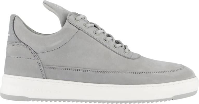 Filling Pieces Low Top Base Sneaker Grijs Gray Heren