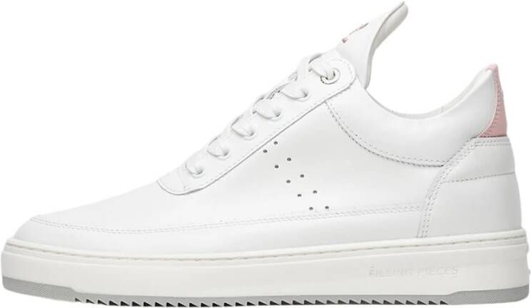 Filling Pieces Low Top Bianco Rosa Wit Dames