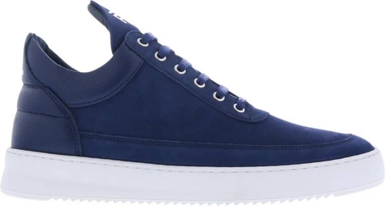 Filling Pieces Low Top Crumbs Mix Sneakers Blauw Heren