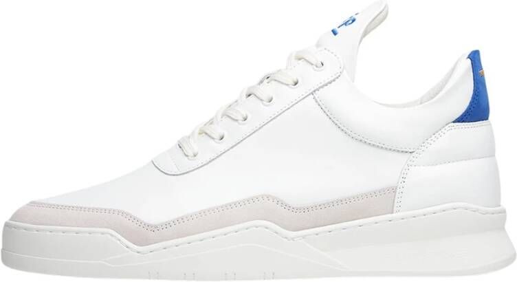 Filling Pieces Heren Low Top Ghost Sneaker Wit White - Foto 3