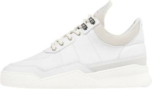 Filling Pieces Low Top Ghost Radar White Wit Unisex
